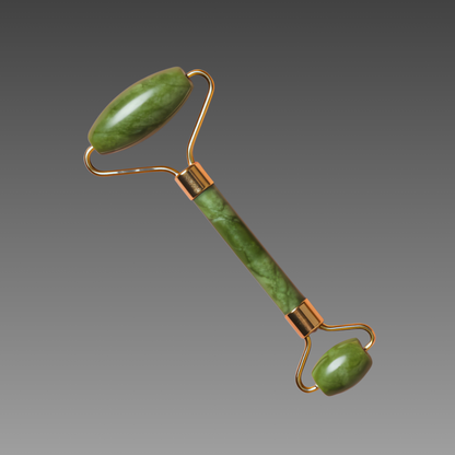 De-Puffing Green Jade Roller